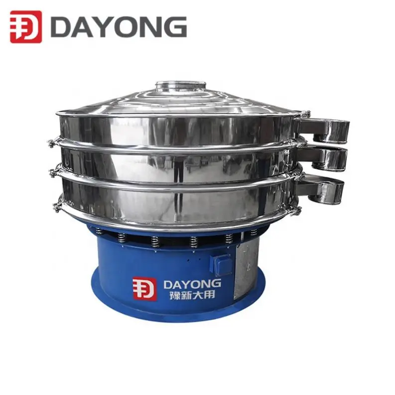 DY series circular vibro shifter for molding powder with magnetic grid 12000GS