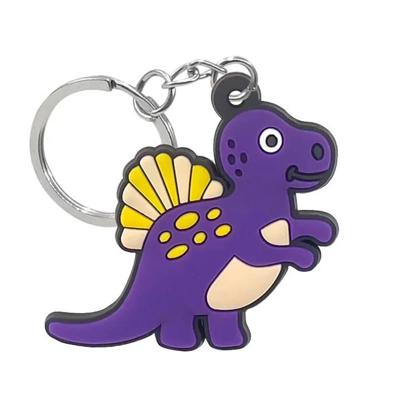 Custom Logo 2d Soft Cartoon Pvc Keychain Metal Gift Rubber Key Chain 3d Silicone Key Ring Rubber Anime Pvc Keychain