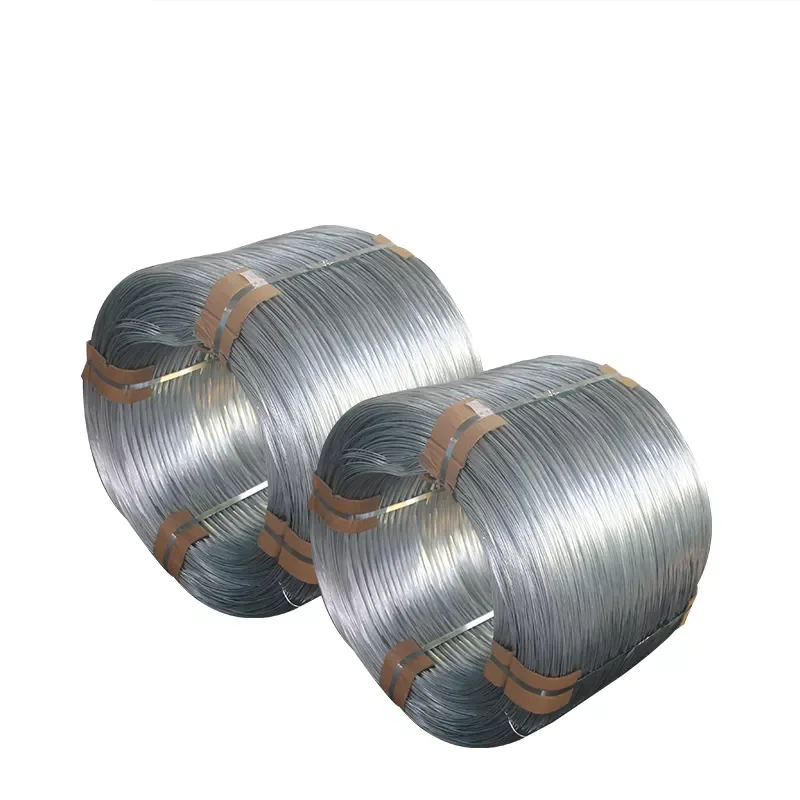 Hot Dipped BWG 16 18 20 22 Manufacturer Nylon Coated Binding Wire Galvanized Iron Heavy Duty Metal Gi Steel Rebar Tying Wire