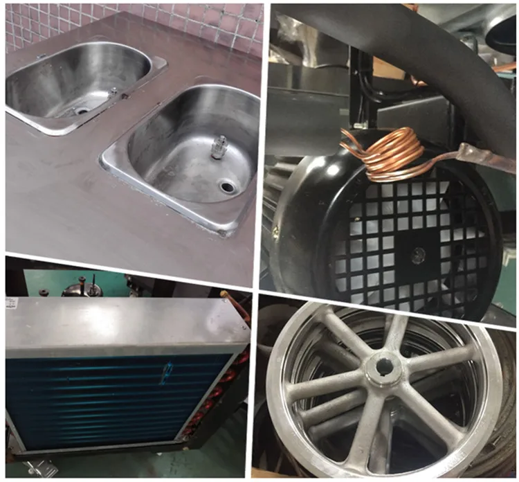 Standing model commercial frozen yogurt makin3 Flavours Vertical Ice Cream Maker Commercial Cone Softy Ice Cream Frozeng machine