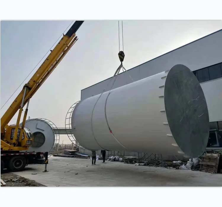 Fiberglass Reinforced Plastics Packed Tower/Cyclone Plate Tower Air Wet Scrubber Design