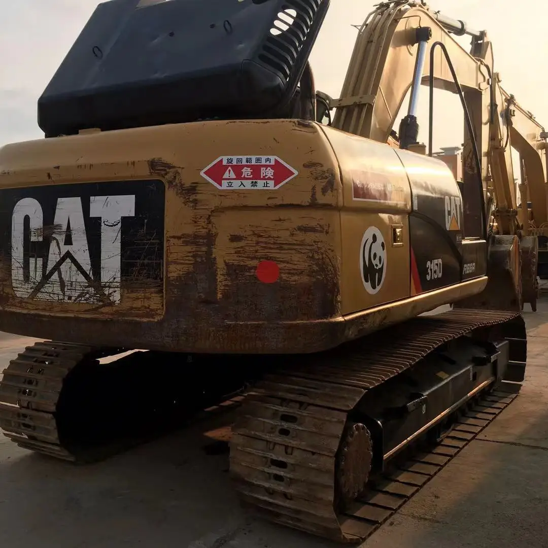 Оригинальный импортный дешевый гусеничный экскаватор распродажа б/у CAT 315D/320D/323/325 15 тонн