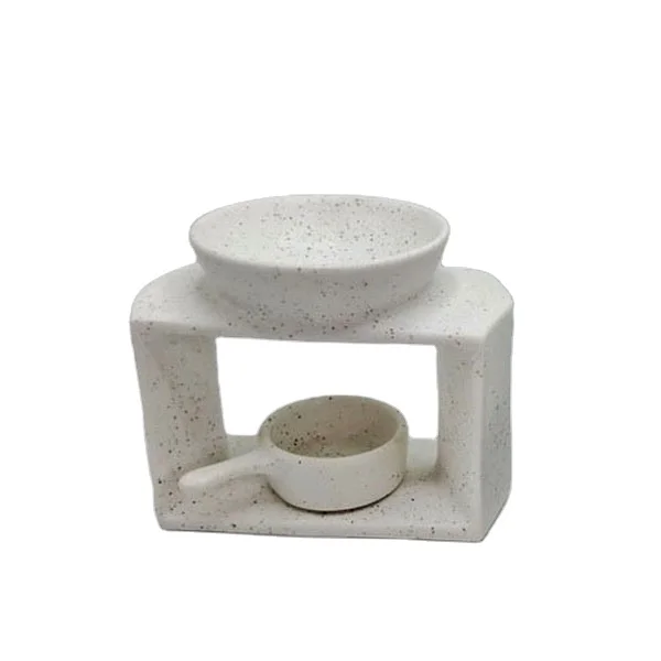 Домашняя декоративная керамическая ароматическая масляная горелка восковая плавкая курильница для