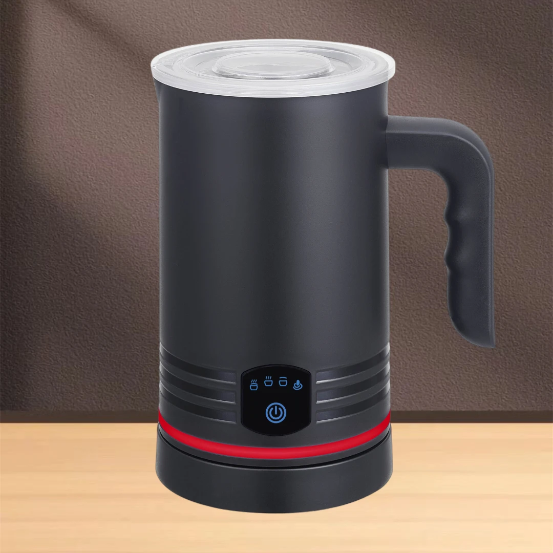 Milk Frother Electric,Silent Operation Milk Heater and Warmer Hot & Cold Milk Foamer Maker for Latte Coffee Chocolate