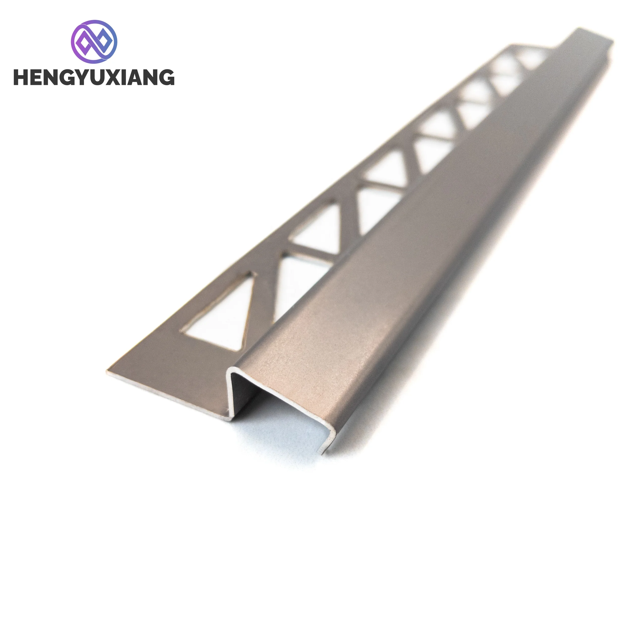 Factory Directly Stainless Steel 304 Floor Tile Trim Tile To Carpet Transition For Floors And Carpets