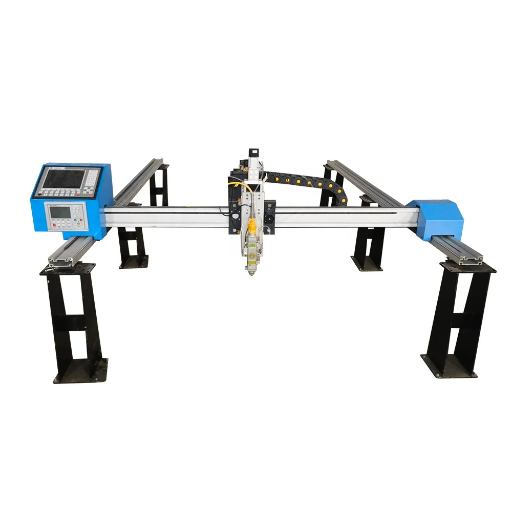 Portable gantry laser cutting machine economical cutting equipment fiber cut