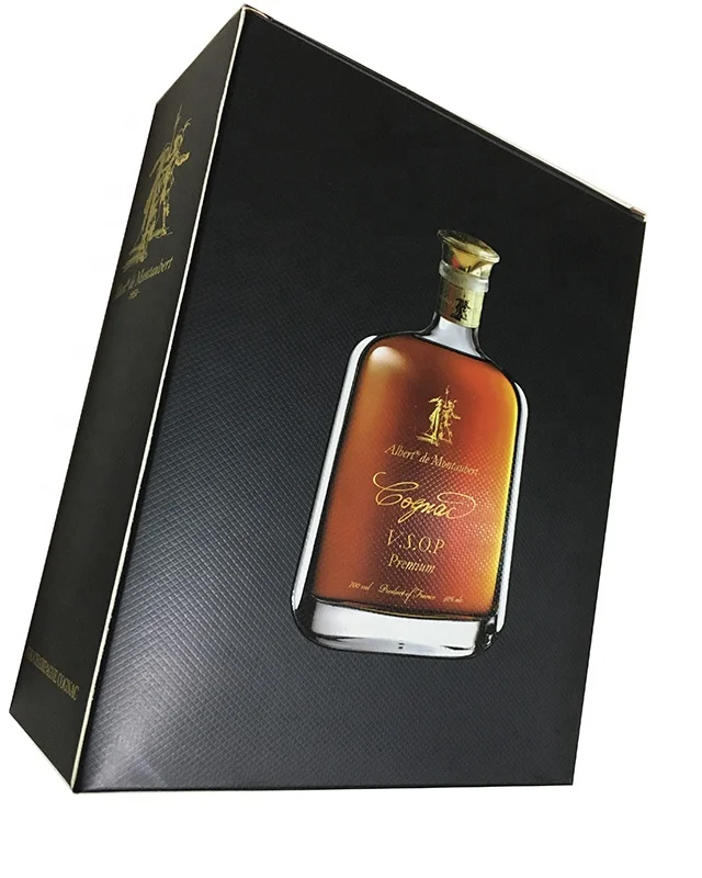 Custom print full embossed texture background wine boxes Customized paper wine boxes with paper compartment holder