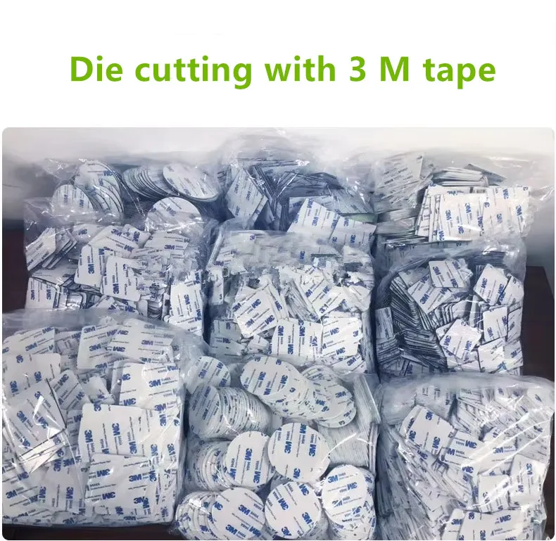 pet clear double side adhesive sheets Double Sided Adhesive Anti Slip Circle Reusable Nano Tape