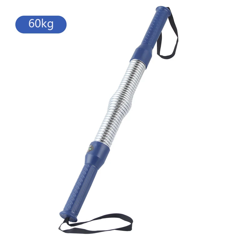 Power Twister, Flexible arm Strength Rod Chest Shoulder Spring Training Wrist Handle, Curl Spring Rod