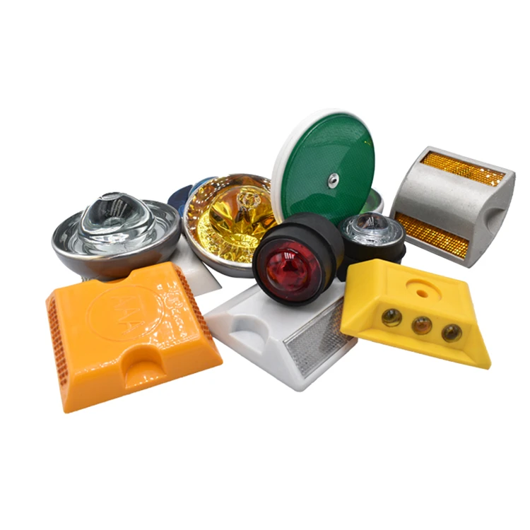 Traffic road reflective raised pavement marker glass cat eyes road stud