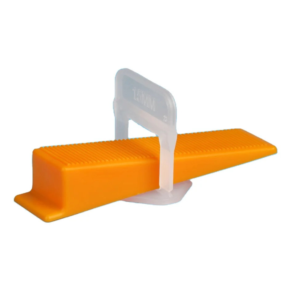 Tile clips leveling system Tile Accessories Tile leveling system spacer 1.0mm 1.5mm 2.0mm