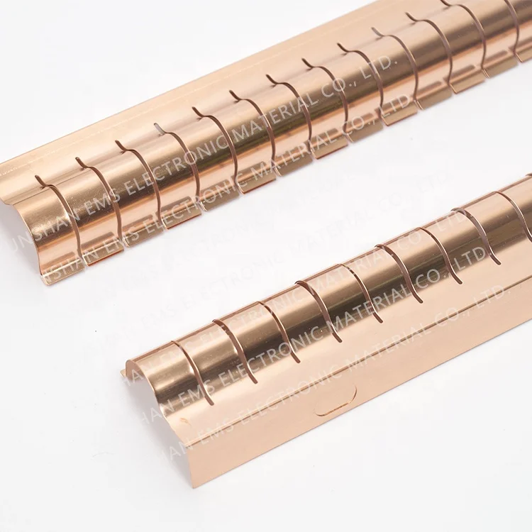 Manufacturer Customize High Tensile Strength EMI Finger Stock Gaskets For EMC Shielding