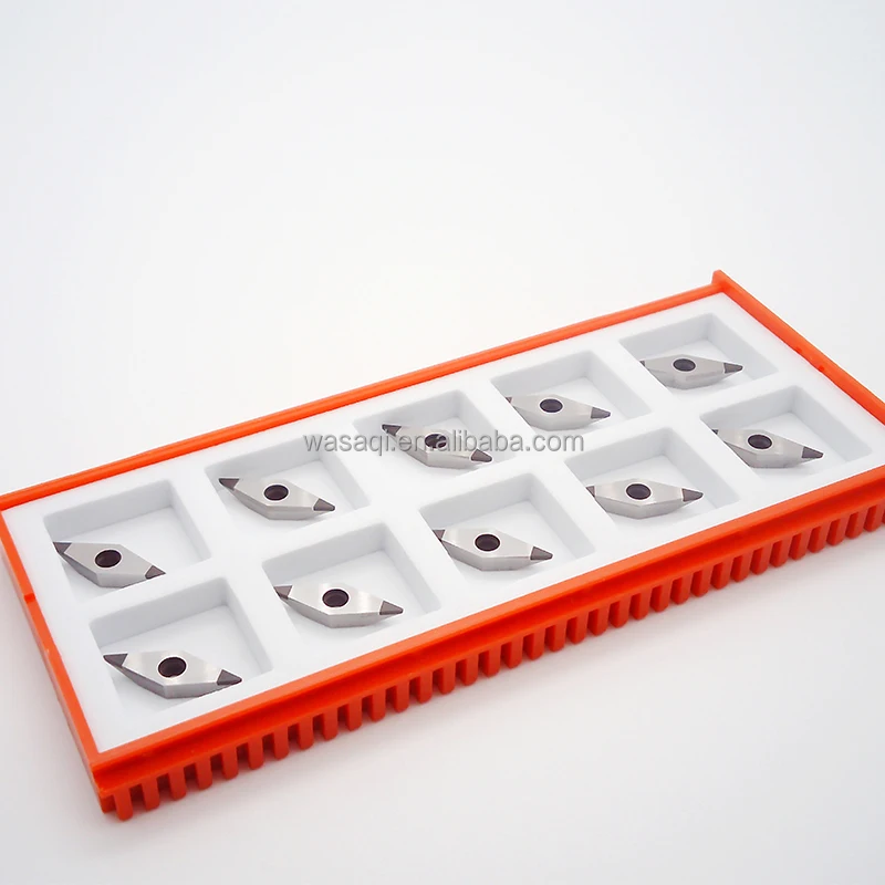 2Q-VCGW160402 /04/08 Factory wholesale High quality  diamond cutting tool PCD CBN insert for wheel Hub