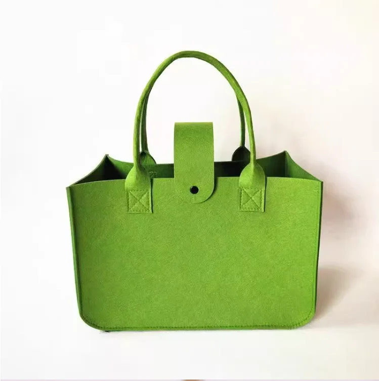 Office Felt Bags Large Shopping Bag Felt Tote Party Recycled Felt Tote Bag