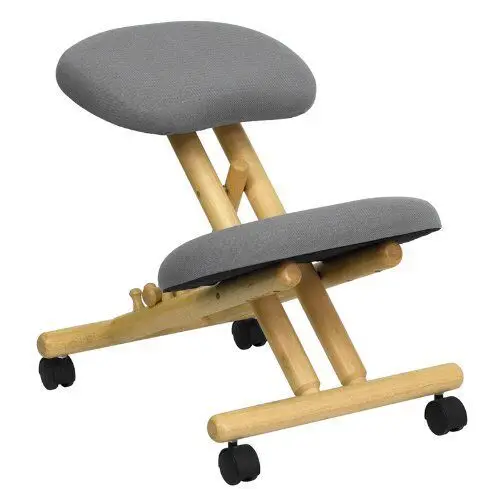 Home Office Wooden Height Adjustable Ergonomic Kneeling Chair Balance Chair