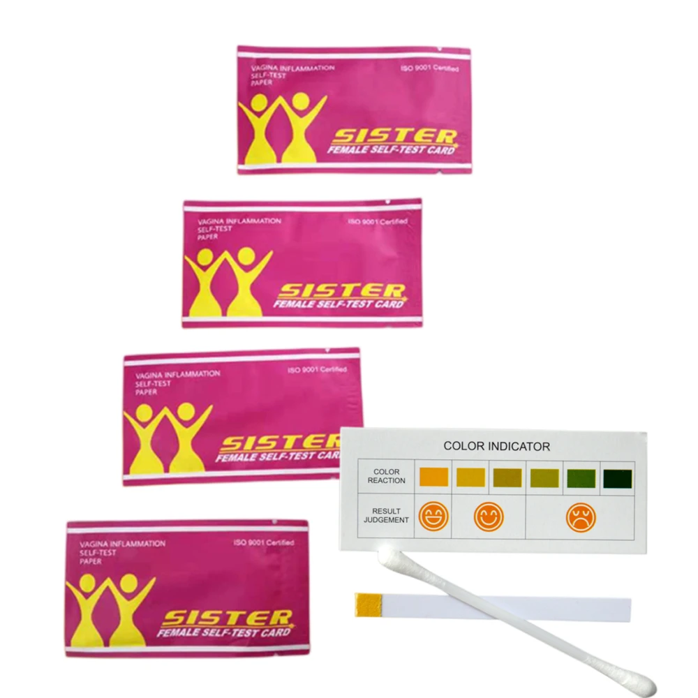 Best Seller Individually Wrapped Vagina PH Test Strips Vagina Inflammation Self Test Card