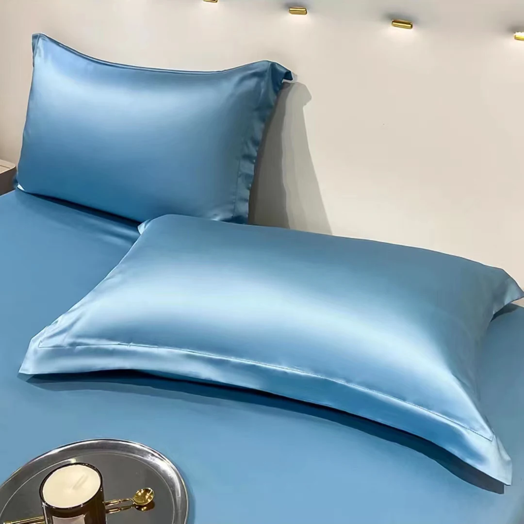 Wholesale Custom High Quality Bamboo Pillow Cases Pillow Cover 60s Lyocell Tencel Pillowcase For Bedding