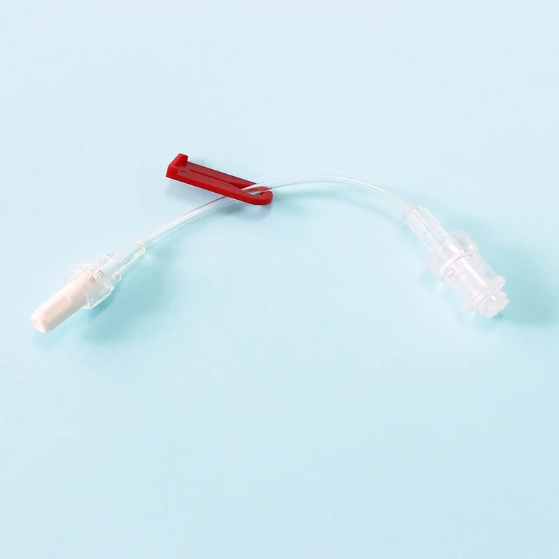 Needle free Connector with Extension Tube