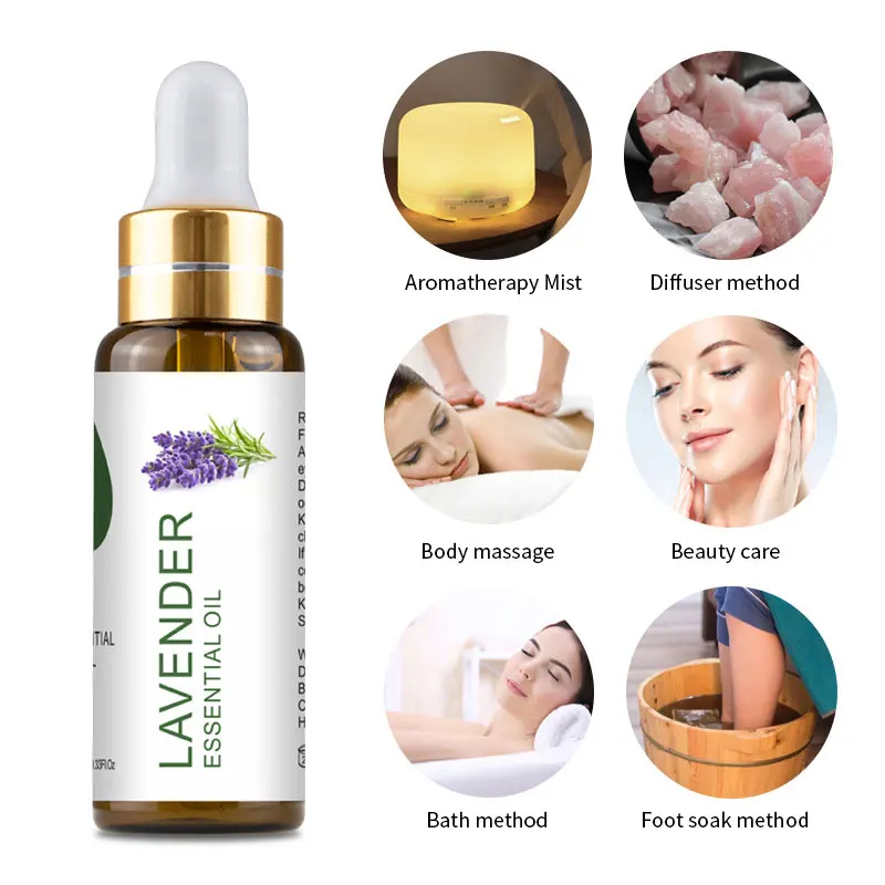 Low Price Low Moq Wholesale  10ml Private Label Pure Natural Organic Body Massage Eucalyptus Lemon Lavender Essential Oil