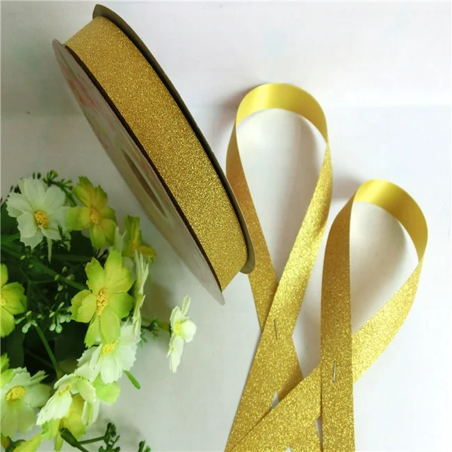 300 yards pp glitter ribbon rolls for Thailand customer