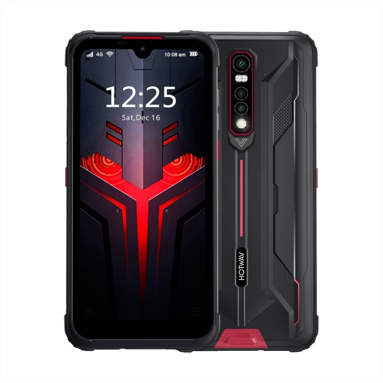 New Arrival HOTWAV CYBER 8 Rugged Phone 6.3 inch 4GB 64GB IP68 IP69K Waterproof 8280mAh Face Recognition 4G Android 11 Cellphone