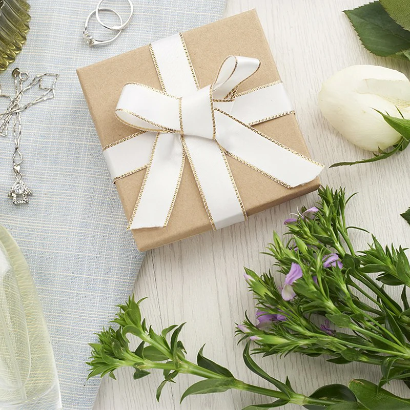 Custom Logo Design Kraft Necklaces Paper Jewelry Box