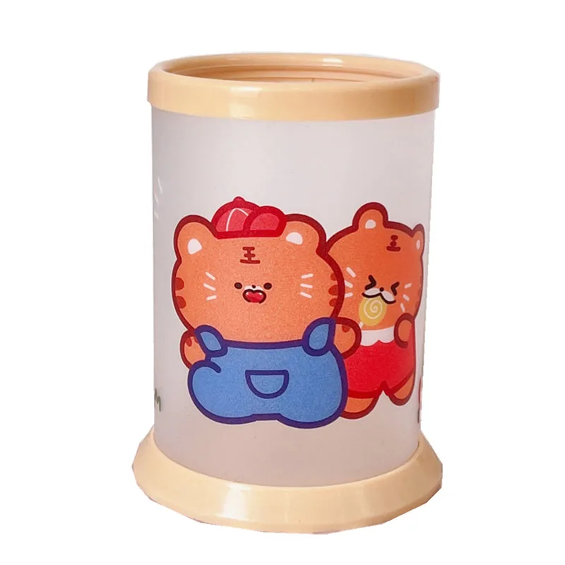 Creative DIY Pen Barrel Desktop Stationery Pen Holder for Students