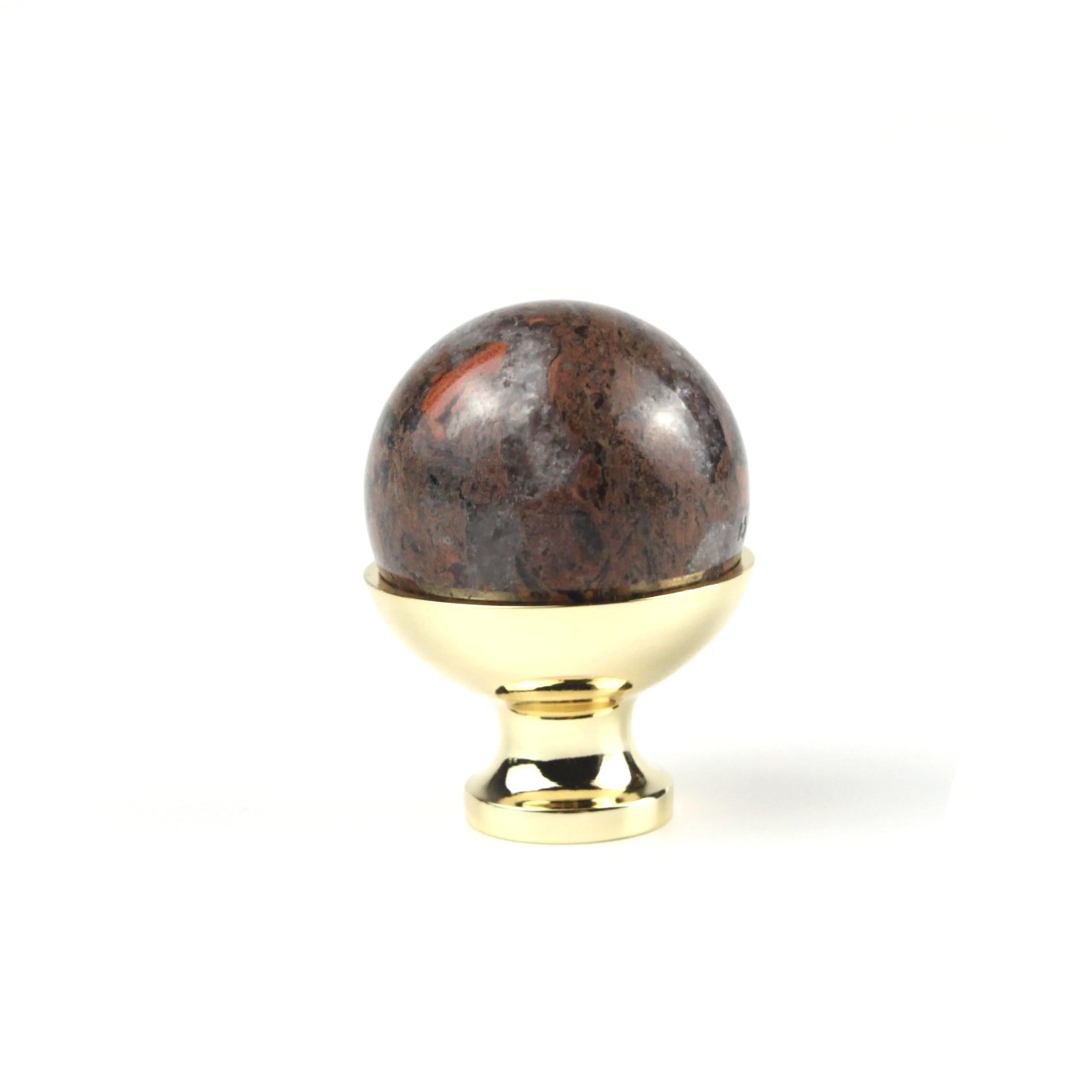 Modern Natural Marble Mother Of Pearl Agate Malachite Amethyst Granite Knob Stone Cabinet Single Hole Door Handle Knobs