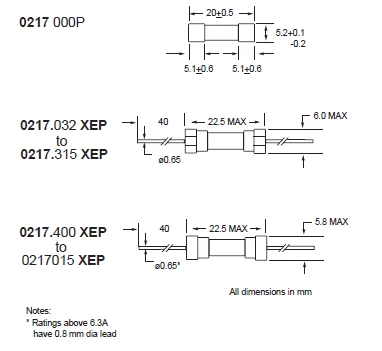  Littelfuse 021702.5MXP Стекло Предохранитель 2.5A 250 В 5x20 мм Быстрый Удар
