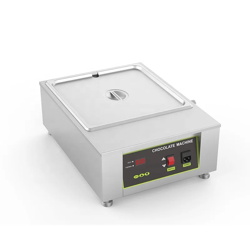 2024 Factory Cheap Price Double Pots Melt Chocolate Commercial Chocolate Melting Machine for event