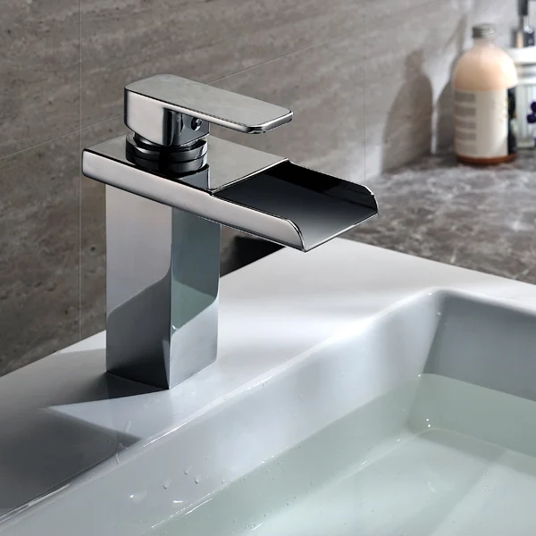 High Quality single handle stainless steel led sink bathroom faucet With China Cheap Price