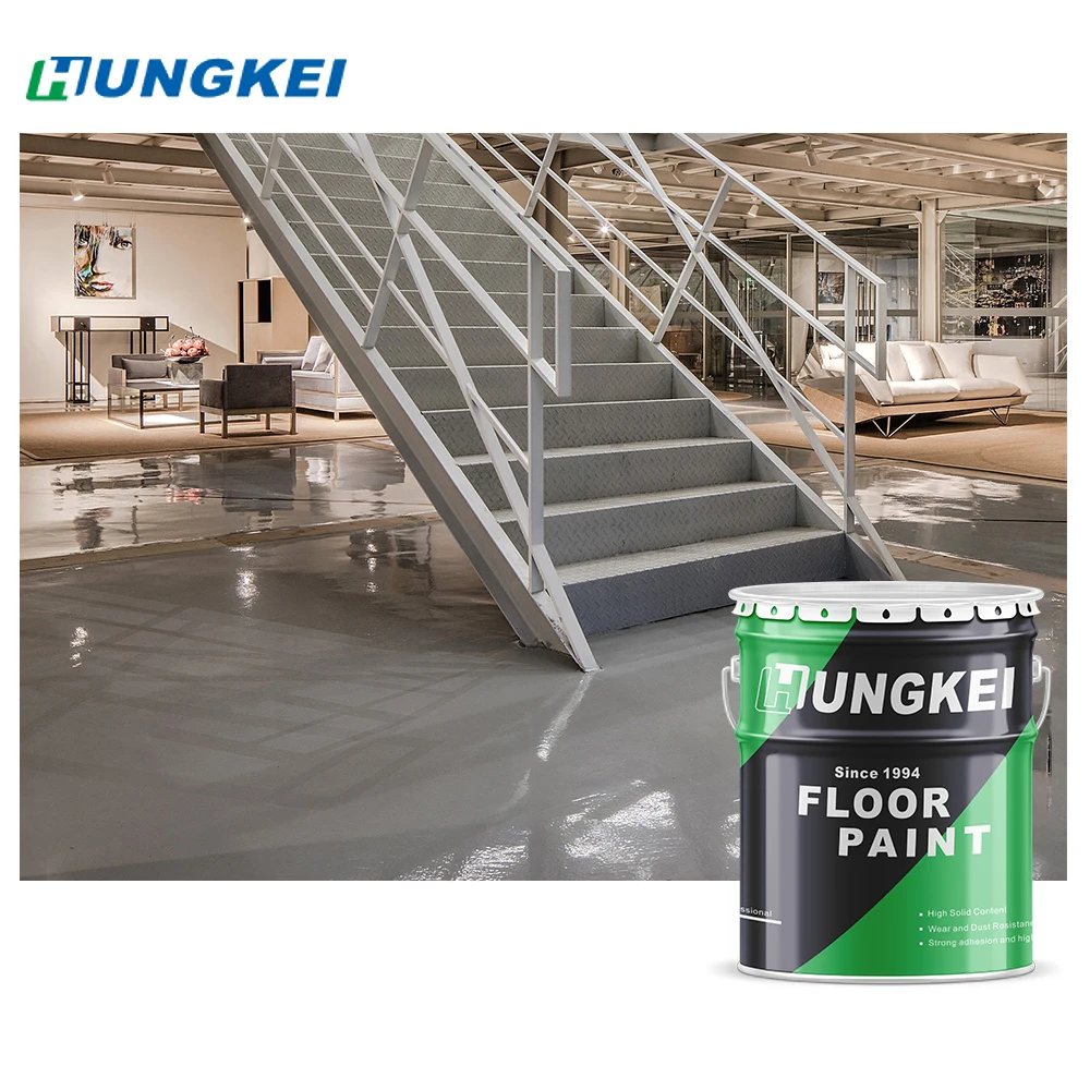 Low Price Organic Solvent Spray for Wood And Concrete Garage Epoxy Selfleveling System Floor Paint