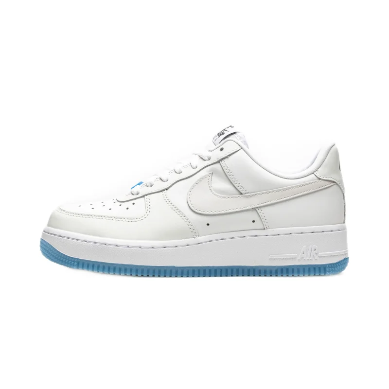 Fashion Classic Nike Air Force 1 White And Blue Thermal Induction Chameleon Casual Sports Shoes Trend Af 1 Nike Shoes