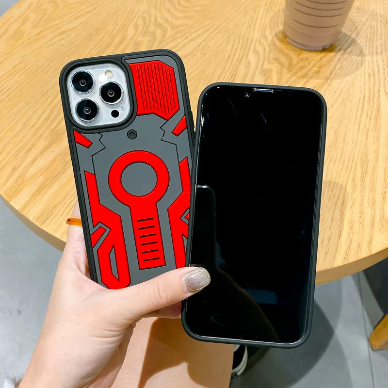 For Iphone 13 Cases Patterned Giant Scorpion Anti-Drop Phone Case Silicon Phone Cover Machine For Iphone 13 Pro Max Disenador