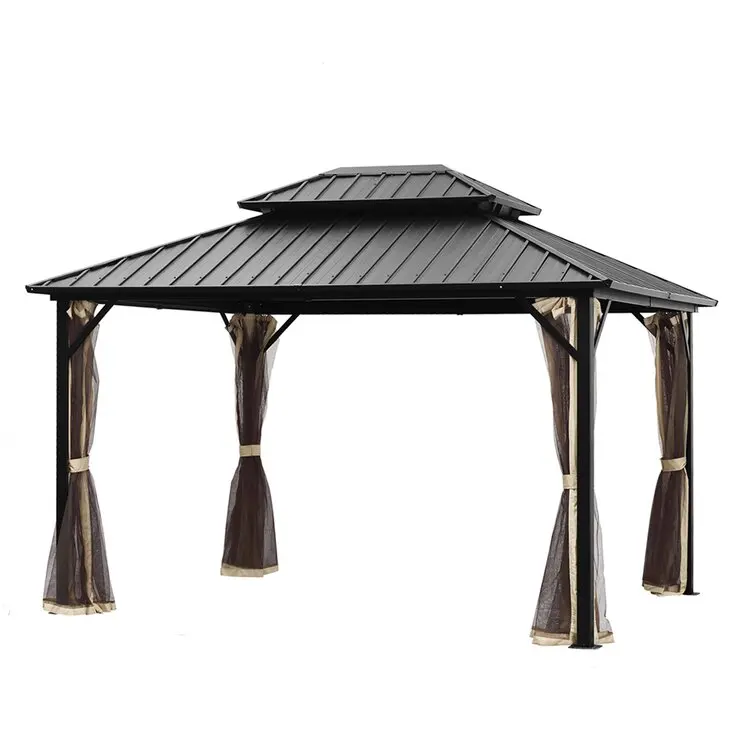 Hot sell Pavilion Gazebo  Canopy Aluminum Gazebo Outdoor Garden