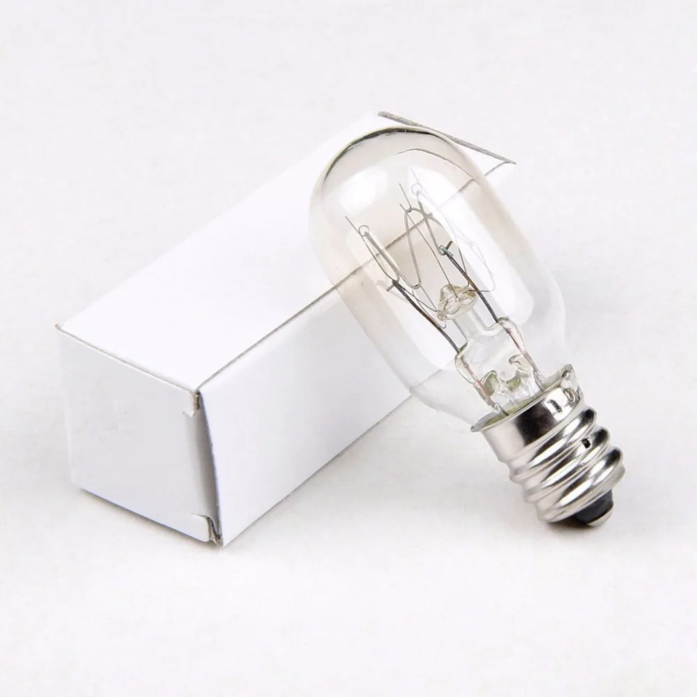 T20 oven light bulb E12 15W night light incandescent bulb 110V sewing machine lamp T6.5 refrigerator bulb T20 salt rock lamp