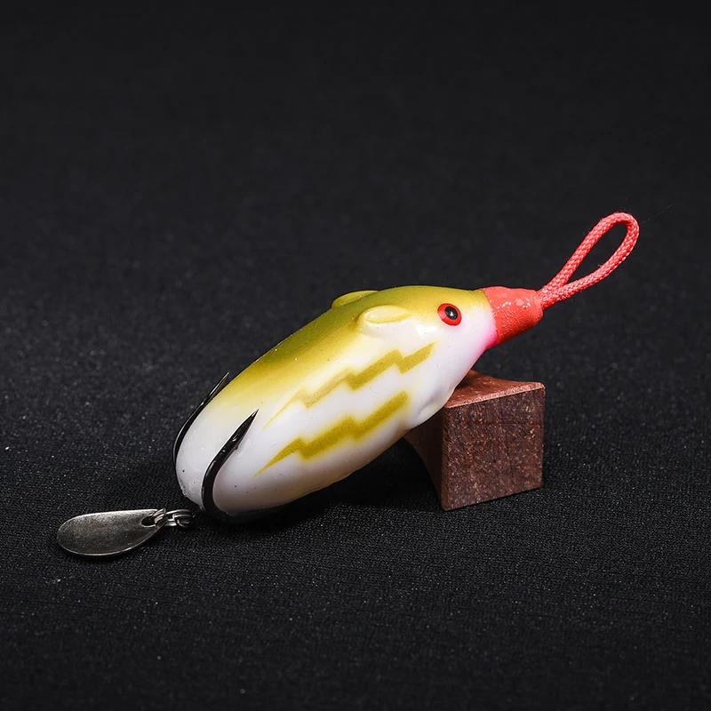 mouse lure bait soft rat fishing lure topwater frog lures