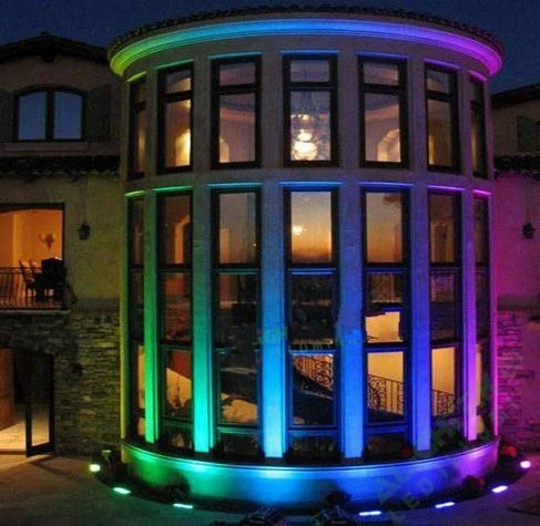 Facade Display LED Outdoor Spot Light Waterproof RGB Transparent LED Pixel Light 30mm LED Point Light