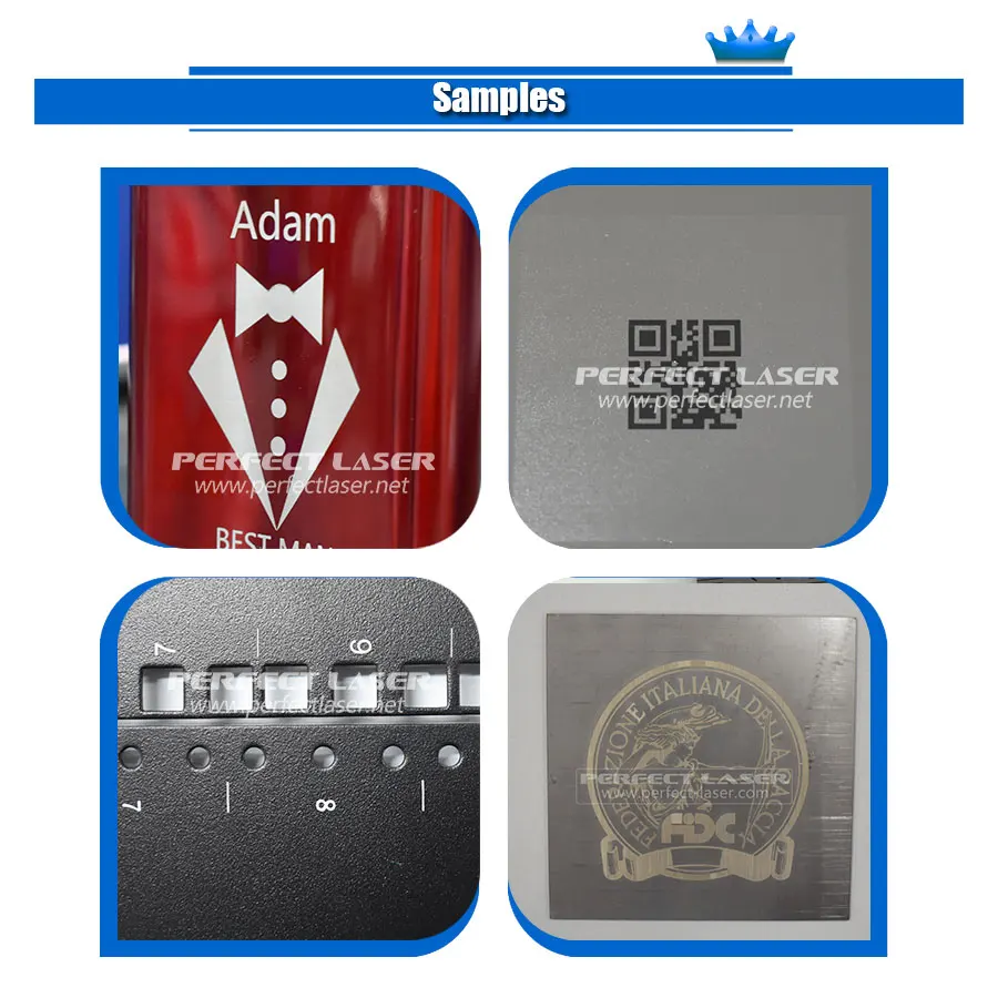  20W 30W 50W Jewelry Stainless Steel Fiber Laser Marking Machine For Sale metal laser engraving