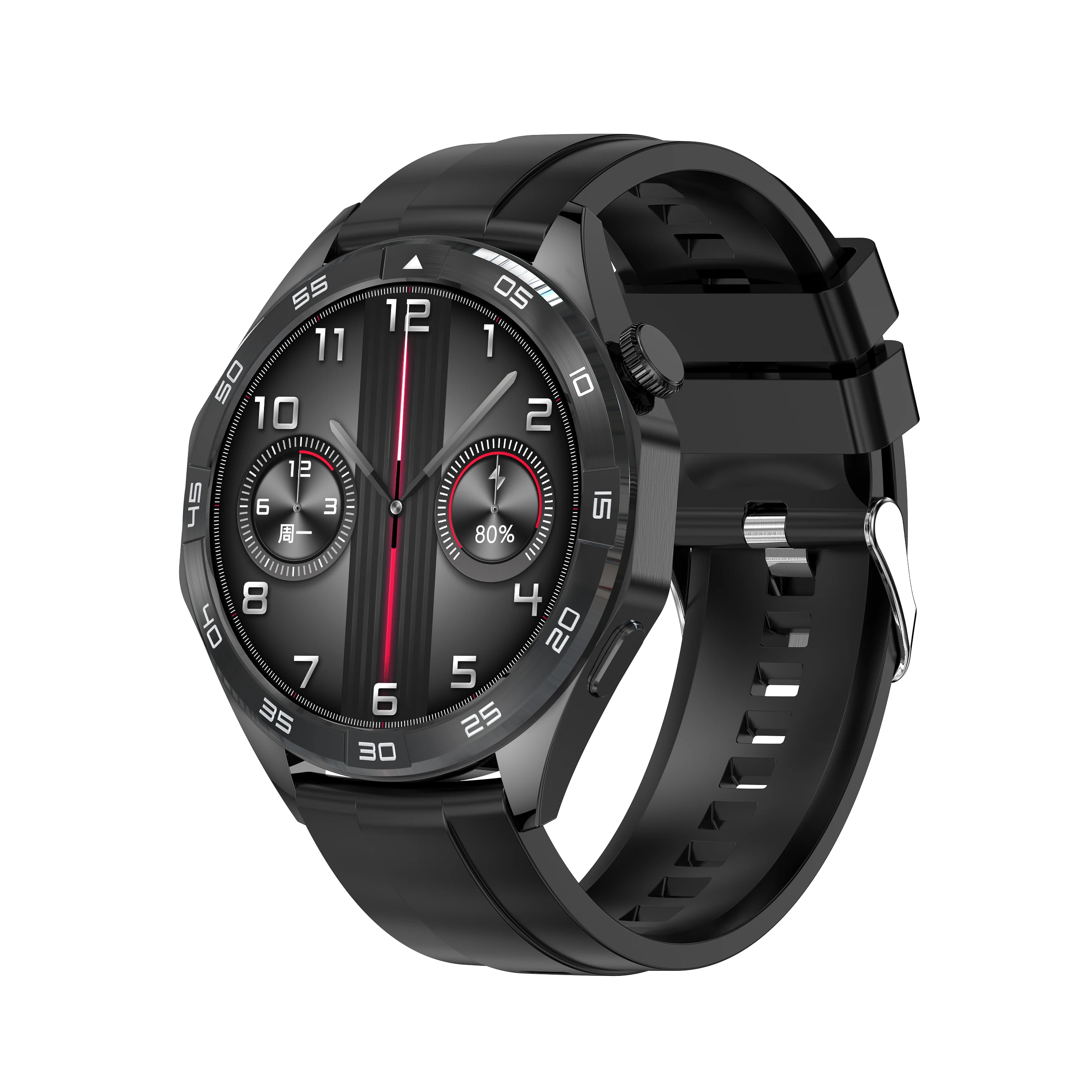 1.55 inch Dual BT Chip Call Blood Pressure Blood Oxygen Heart Rate EX105 Smart Bracelet Loud Speaker BT Music Call Smart Watch