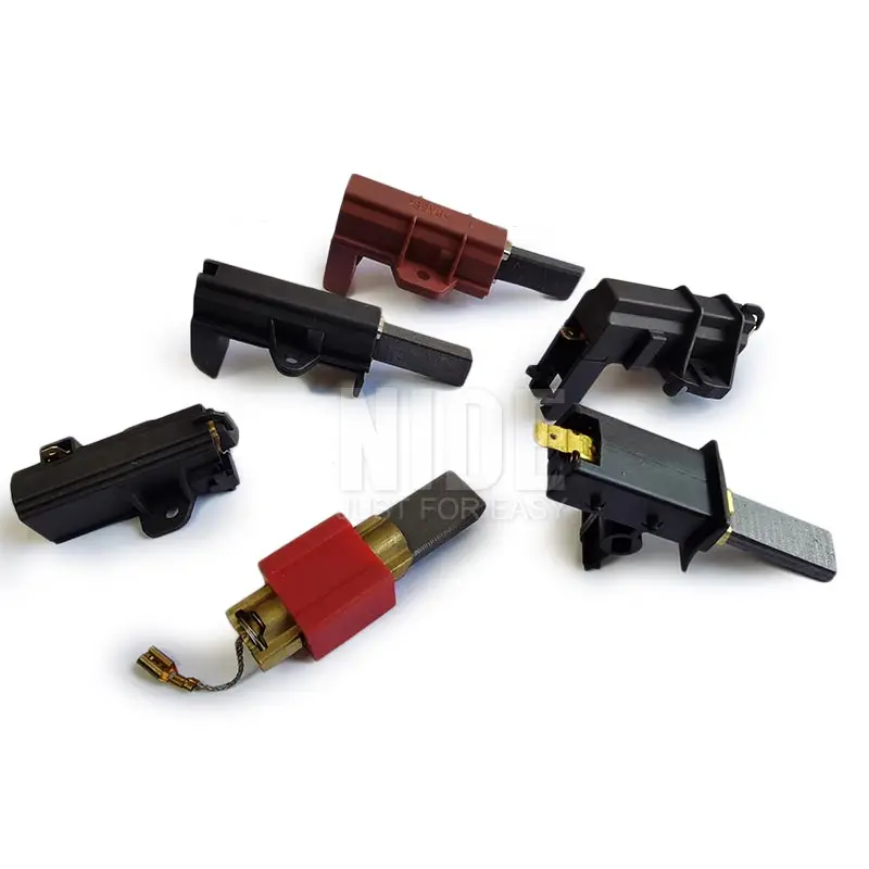Motor parts carbon brush holder graphite carbon brush for drum washing machine