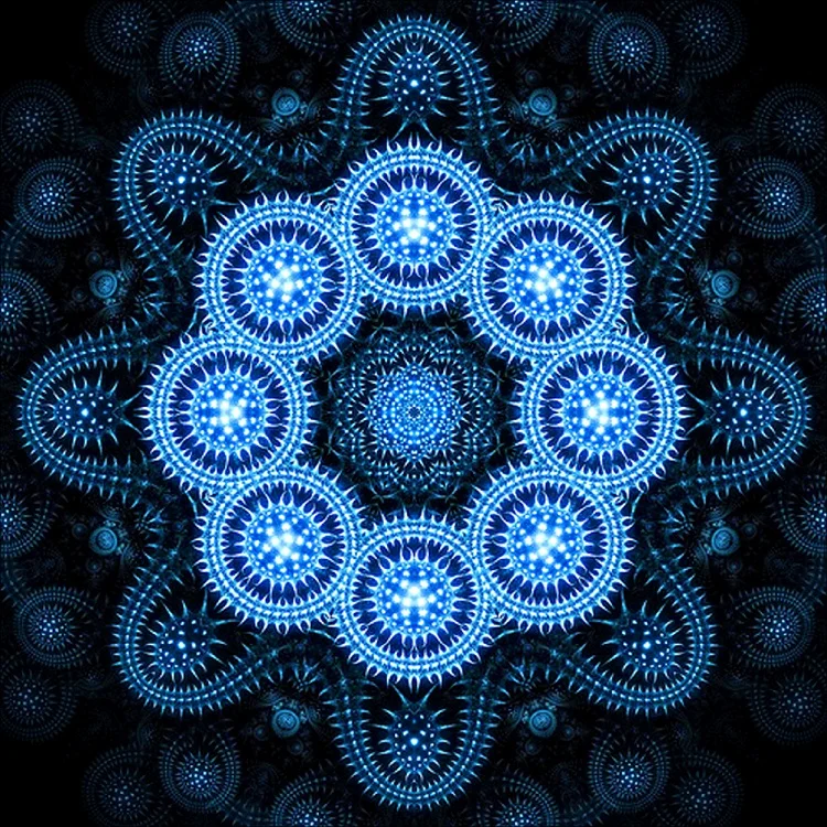 Cunzhen Pd-7175 Customized 30*30cm Geometric Abstract Art Diamond Cool Painting