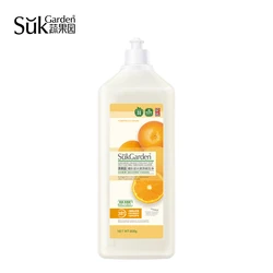 Sukgarden 800ml 3 in 1Multipurpose Liquid Soap Fruit And Vefetable Tableware Kitchen Cleaner High Concentrate Dishwashing Liquid