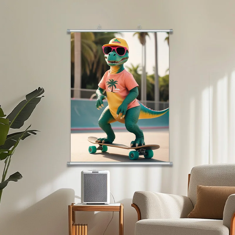 Framed Canvas Prints Wall Hanging Nature Landscape Picture Chinese Painting Scroll