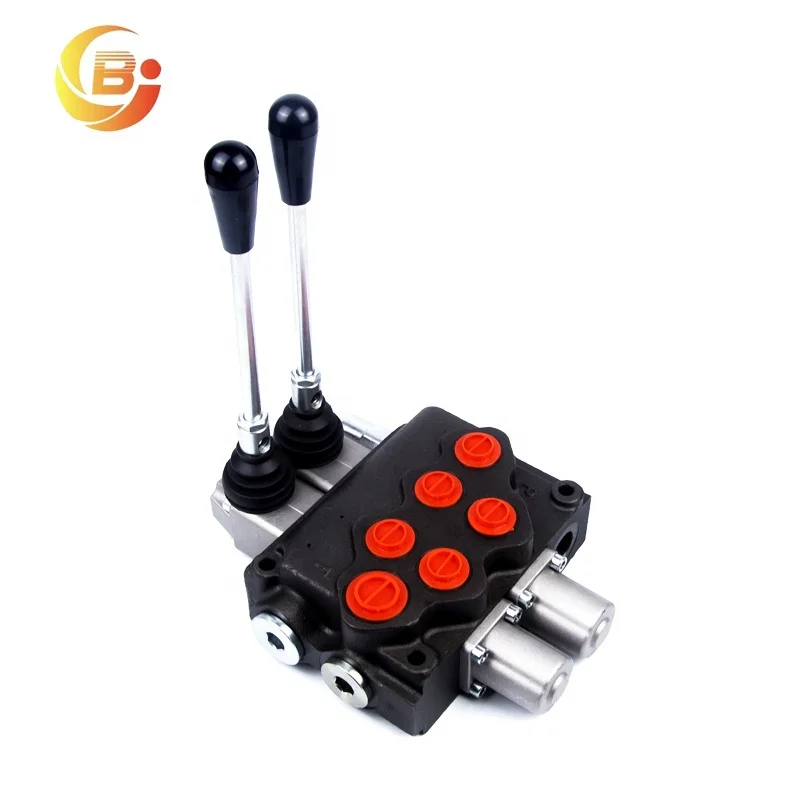 Junbao 70L/M Flow Rate SD11 Hydraulic Lever Monoblock Directional Manual Control Valve