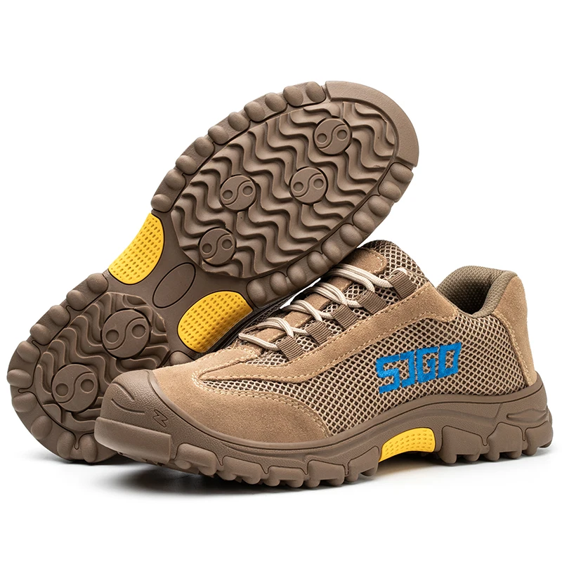 Prevent Puncture Steel Toe Safety Shoes Smash proof design  Non-slip rubber sole Hard-wearing Safety Shoes