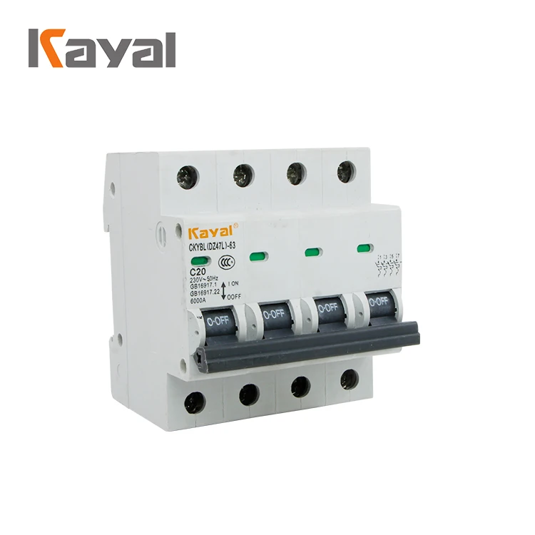 
KAYAL price of elcb single phase 63 amp 4 pole earth leakage circuit breaker 