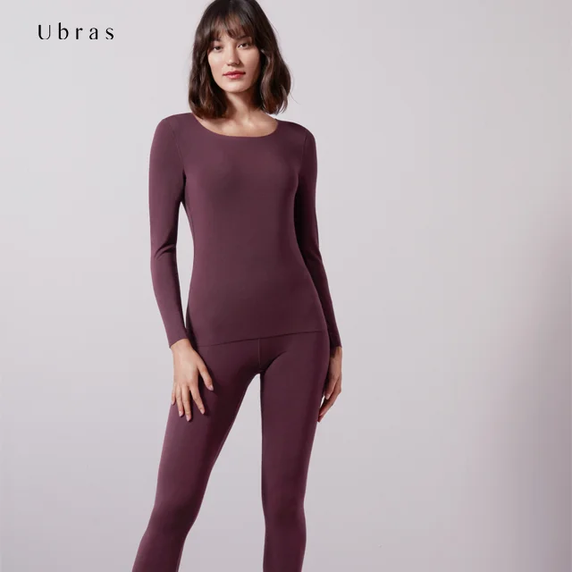 
Ubras UU73002 Drop Shipping New Ultra Warm One Size Thermal Underwear Womens 
