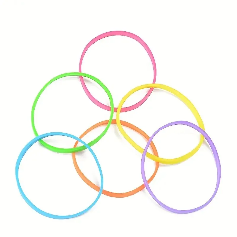 Bestselling Latex Free Assorted Colors Elastic Rubber Band Manufacturer Synthetic TPR For Stationary and DIY Toys
