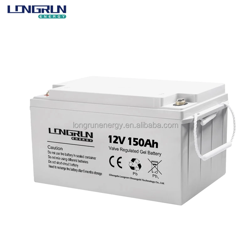 Deep Cycle Solar Gel Battery 12V 100ah 200ah 250ah 24ah Rechargeable Gel Lead Acid Battery Solar Storage Power System Battery